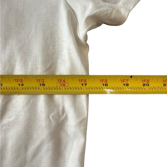 White T-Shirt with Graphic Print - Picture 2 of 6